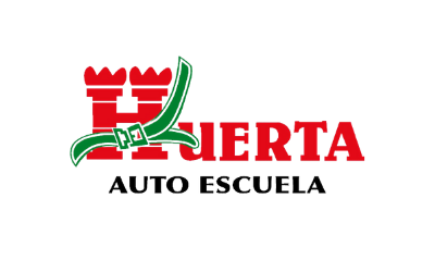 logotipo auto escuela huerta