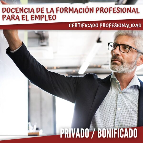 Docencia de la formación profesional para el empleo