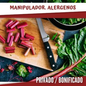 Manipulador, Alérgenos