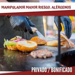 Manipulador Mayor Riesgo, Alérgeno