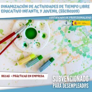 DINAMIZACIÓN DE ACTIVIDADES DE TIEMPO LIBRE EDUCATIVO INFANTIL y juvenil (SSCB0209)