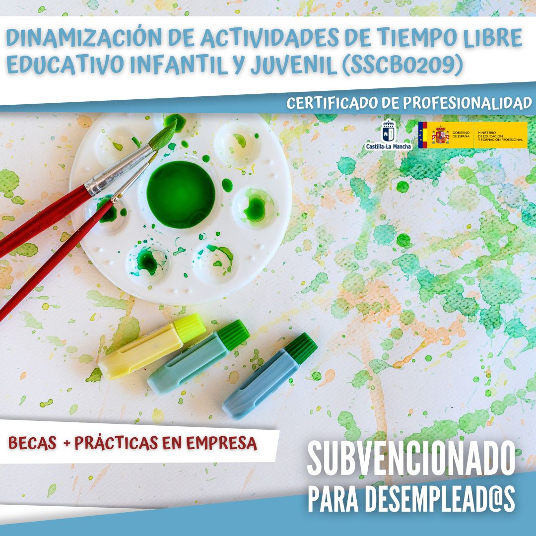 DINAMIZACIÓN DE ACTIVIDADES DE TIEMPO LIBRE EDUCATIVO INFANTIL y juvenil (SSCB0209)