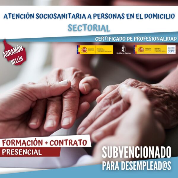 ATENCIÓN SOCIOSANITARIA A PERSONAS EN EL DOMICILIO