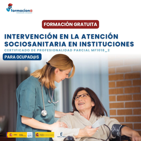 Intervención en la Atención Sociosanitaria en Instituciones